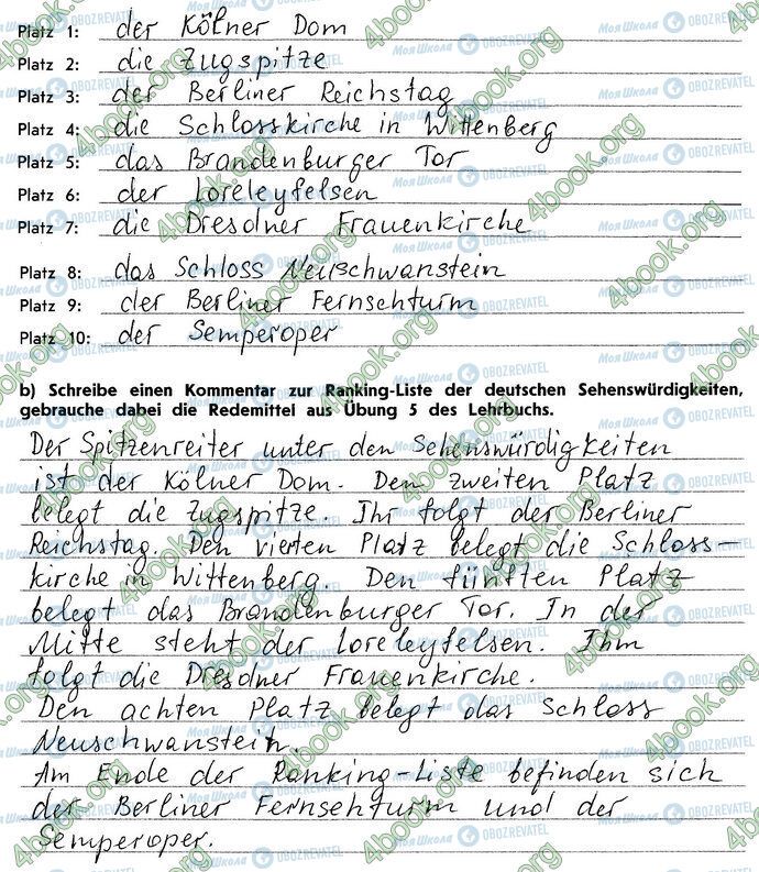 ГДЗ Немецкий язык 10 класс страница Стр91 Впр4